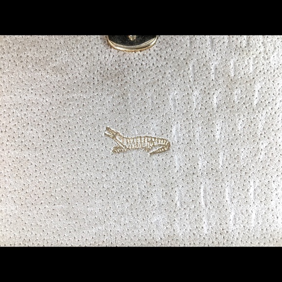 🚨RARE🚨 Vintage 🔥Pierre Cardin🔥 GENUINE Crocodile Clutch Purse - Picture 2 of 3